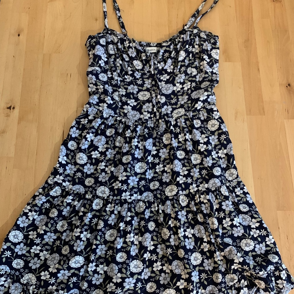 Hollister xs floral sundress mini dress